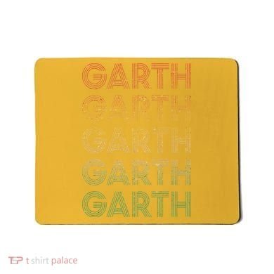 Vintage Retro Style Garth Mousepad