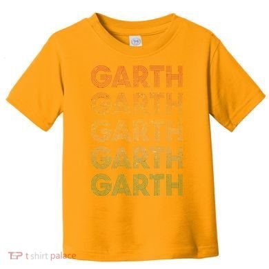 Vintage Retro Style Garth Toddler T-Shirt