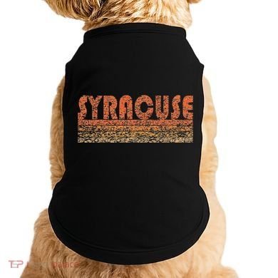 Vintage Retro Syracuse Ny Doggie Tank