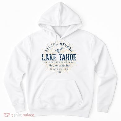 Vintage Retro Style Lake Tahoe Hoodie