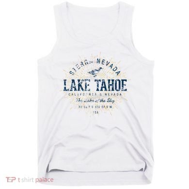 Vintage Retro Style Lake Tahoe Tank Top