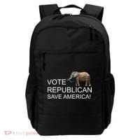 Vote Republican Save America Backpack thumb 0