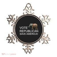 Vote Republican Save America Ornament thumb 0
