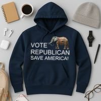 Vote Republican Save America Hoodie thumb 3