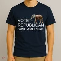 Vote Republican Save America T-Shirt thumb 3