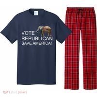 Vote Republican Save America Pajama Set thumb 0