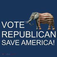 Vote Republican Save America Women's Tank Top thumb 5