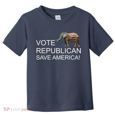 Vote Republican Save America Toddler T-Shirt