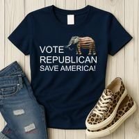 Vote Republican Save America Women's T-Shirt thumb 3