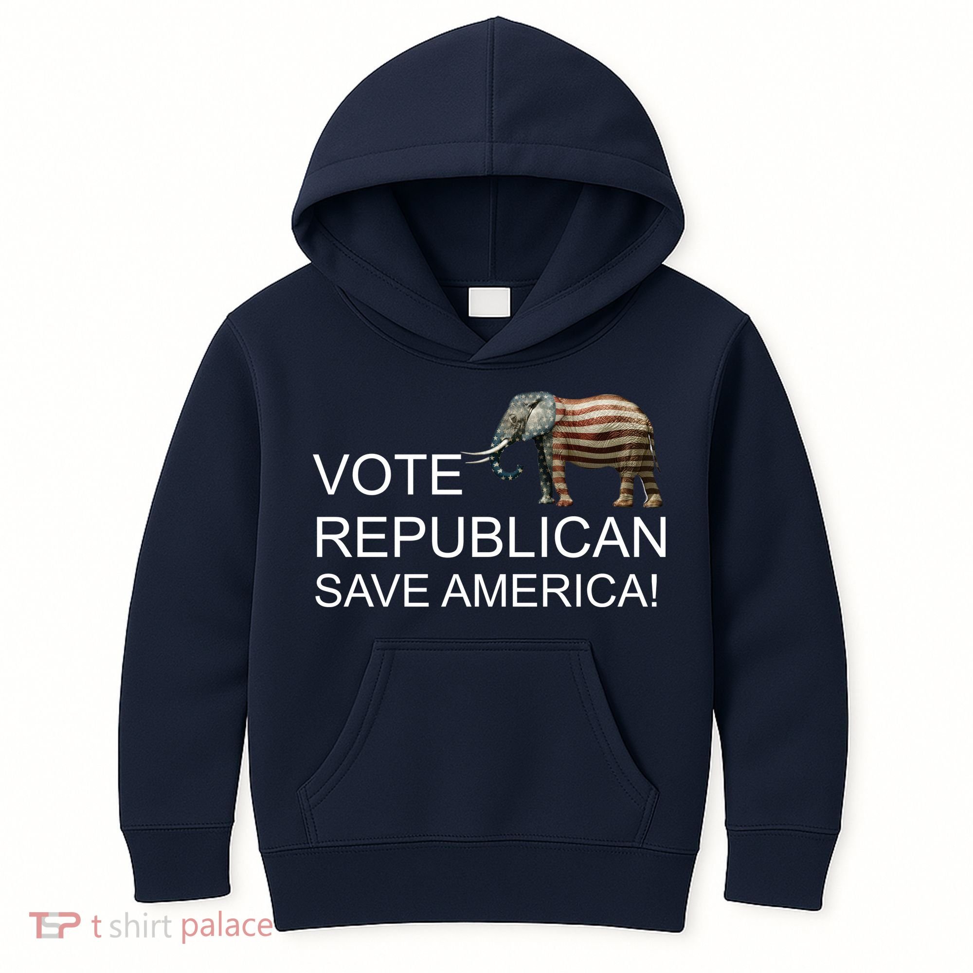 Vote Republican Save America Kids Hoodie