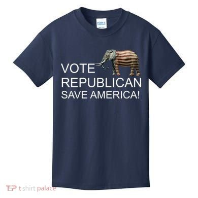 Vote Republican Save America Kids T-Shirt