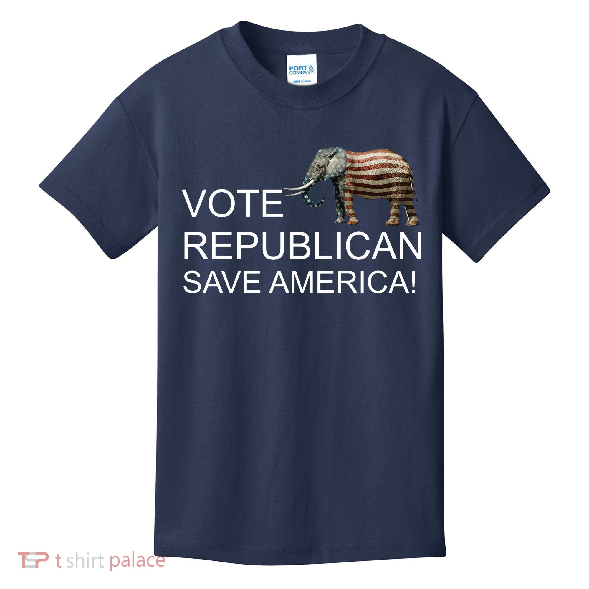 Vote Republican Save America Kids T-Shirt