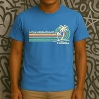 Vintage Retro Summer Vacation Florida Anna Maria Island Cool Gift T-Shirt thumb 3