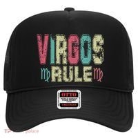 Virgos Rule September August Birthday Distressed Funny Gift Hat thumb 0