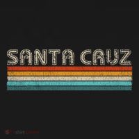 Vintage Retro Santa Cruz California Souvenir Santa Cruz T-Shirt thumb 7