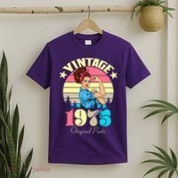 Vintage Rosie The Riveter 1975 Original Parts 50th Birthday T-Shirt thumb 2