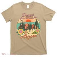 Vintage Retro Travel Arizona Desert Adventure Emblem T-Shirt thumb 0