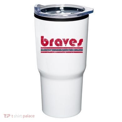 Vintage Retro Three Stripe Weathered Tumbler