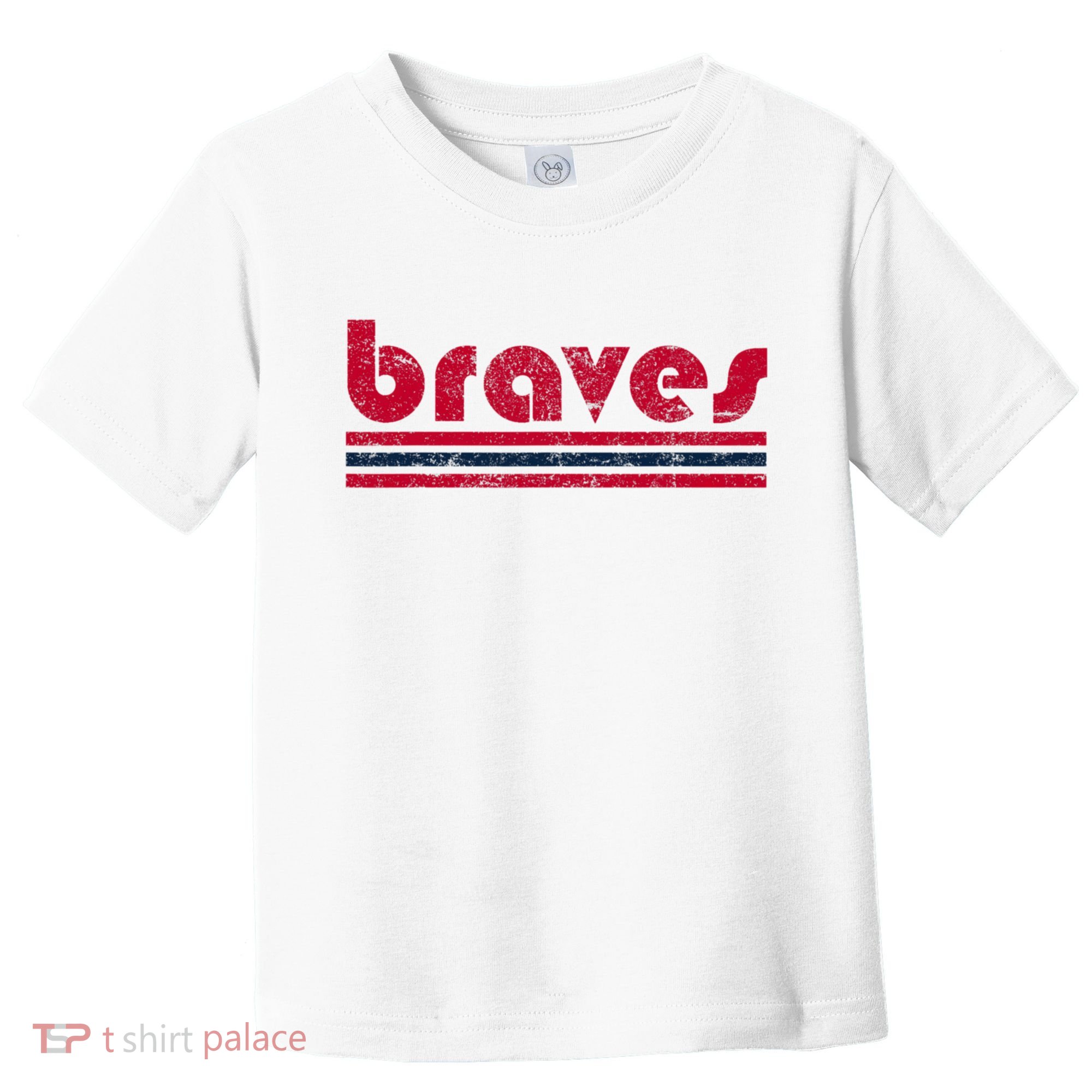 Vintage Retro Three Stripe Weathered Toddler T-Shirt