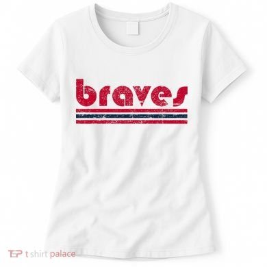 Vintage Retro Three Stripe Weathered Women's T-Shirt