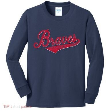 Vintage Retro Throwback Kids Long Sleeve Shirt