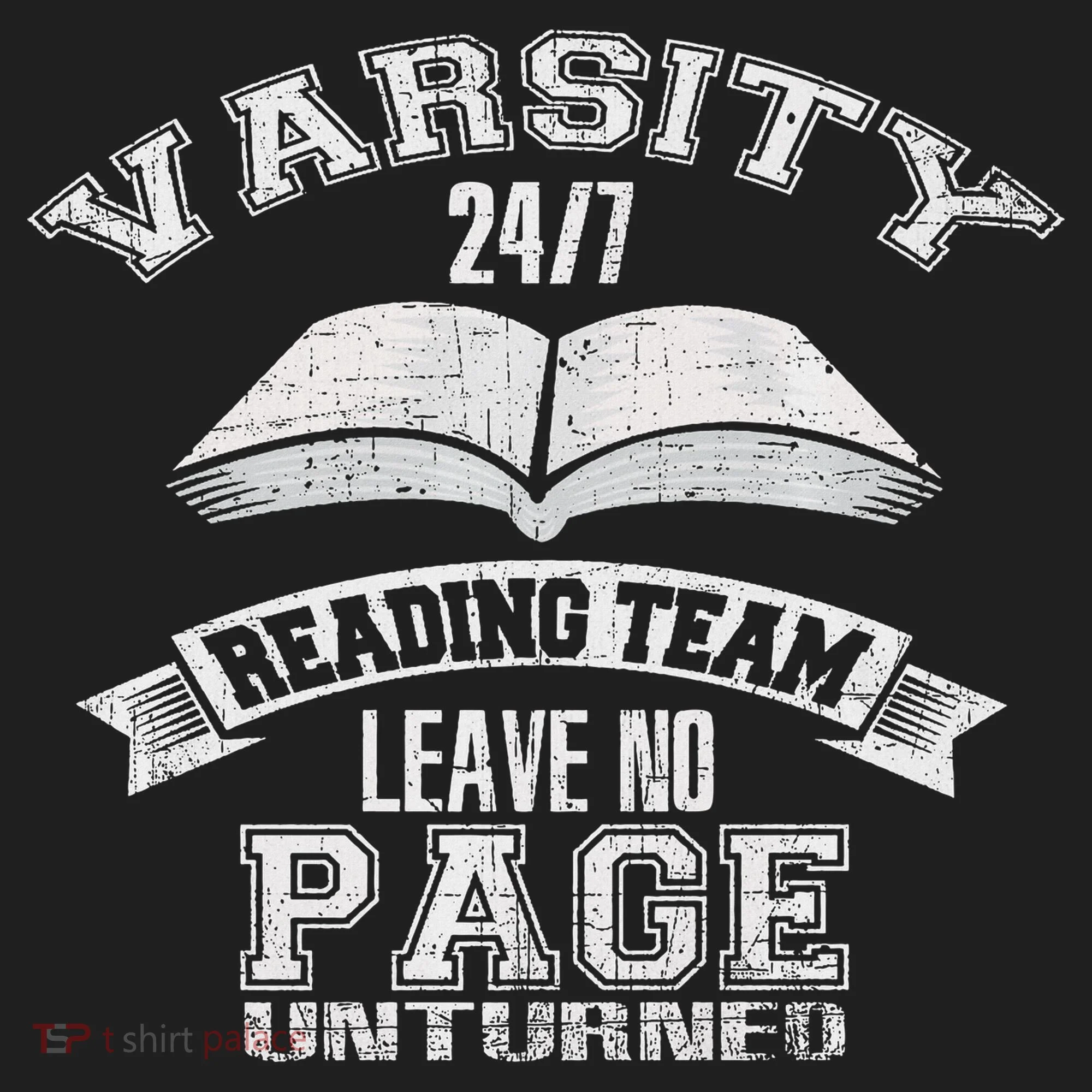 Varsity Reading Team 24 7 Funny Book Lovers Women's Sweatshirt