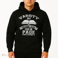 Varsity Reading Team 24 7 Funny Book Lovers Hoodie thumb 2