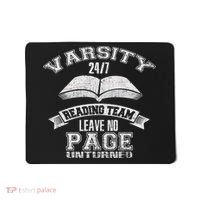 Varsity Reading Team 24 7 Funny Book Lovers Mousepad thumb 0