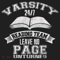 Varsity Reading Team 24 7 Funny Book Lovers Hat thumb 2