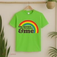 Vintage Retro The Lover The Dreamer And Me Rainbow T-Shirt thumb 2