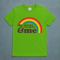 Vintage Retro The Lover The Dreamer And Me Rainbow T-Shirt thumb 5