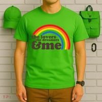 Vintage Retro The Lover The Dreamer And Me Rainbow T-Shirt thumb 6