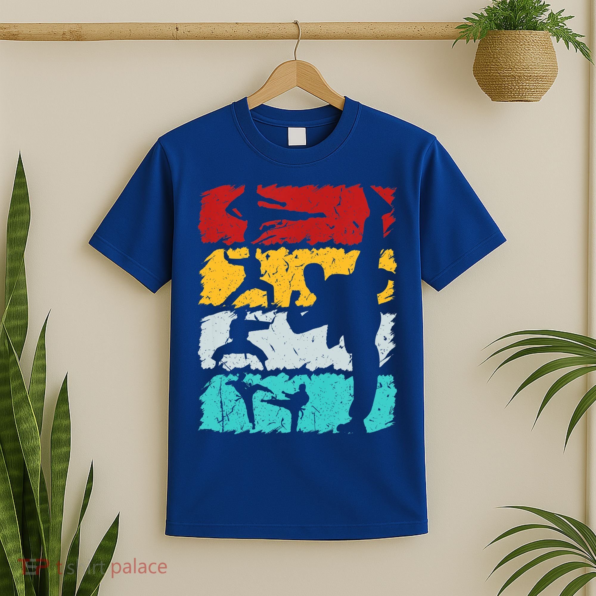 Vintage Retro Taekwondo Karate Gift T-Shirt