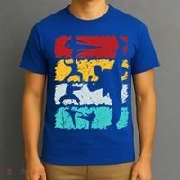 Vintage Retro Taekwondo Karate Gift T-Shirt thumb 3