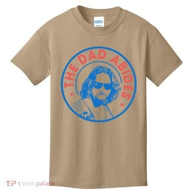Vintage Retro The Dad Abides Kids T-Shirt