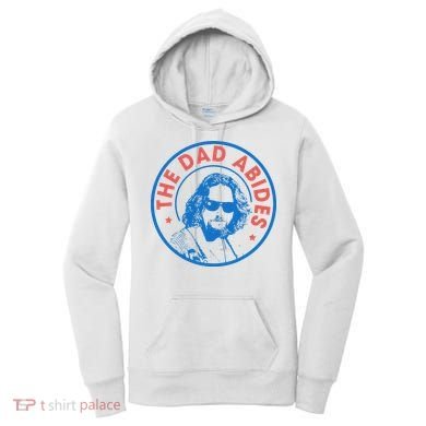Vintage Retro The Dad Abides Women's Hoodie