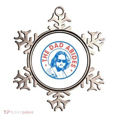 Vintage Retro The Dad Abides Ornament