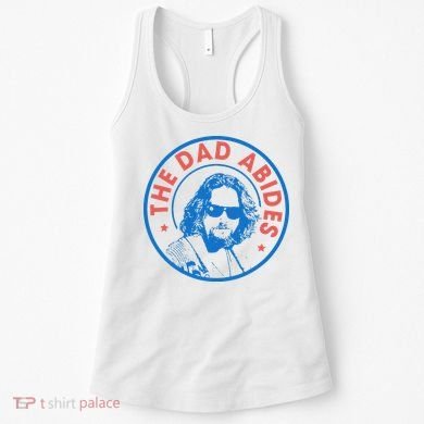Vintage Retro The Dad Abides Women's Tank Top