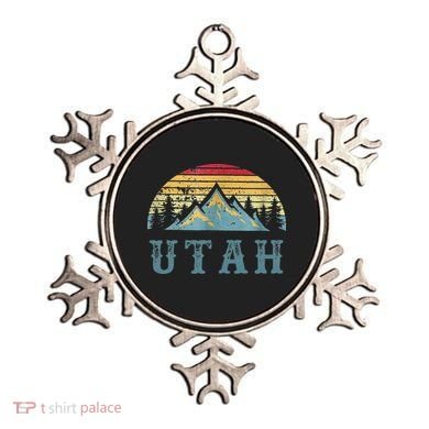 Vintage Retro UT Utah U.S. Mountain State tee Ornament