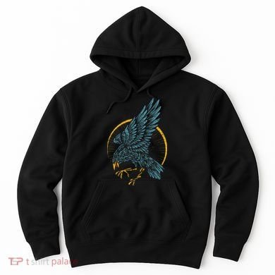 Vintage Raven Hoodie
