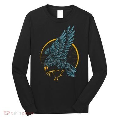 Vintage Raven Long Sleeve Shirt