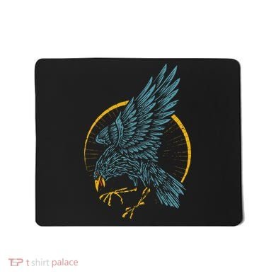 Vintage Raven Mousepad