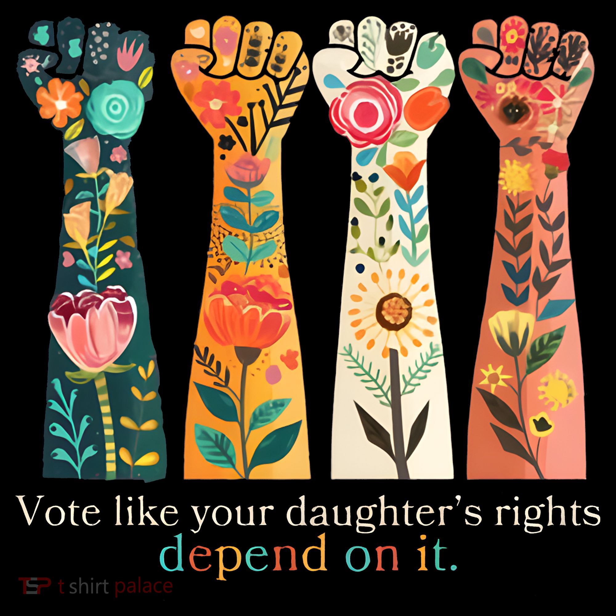 Voting Rights Vote Like Your DaughterS Rights Depend On It Hoodie