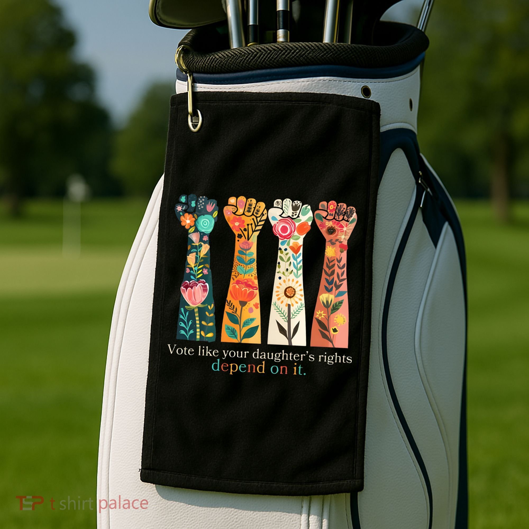 Voting Rights Vote Like Your DaughterS Rights Depend On It Golf Towel