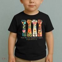 Voting Rights Vote Like Your DaughterS Rights Depend On It Toddler T-Shirt thumb 2