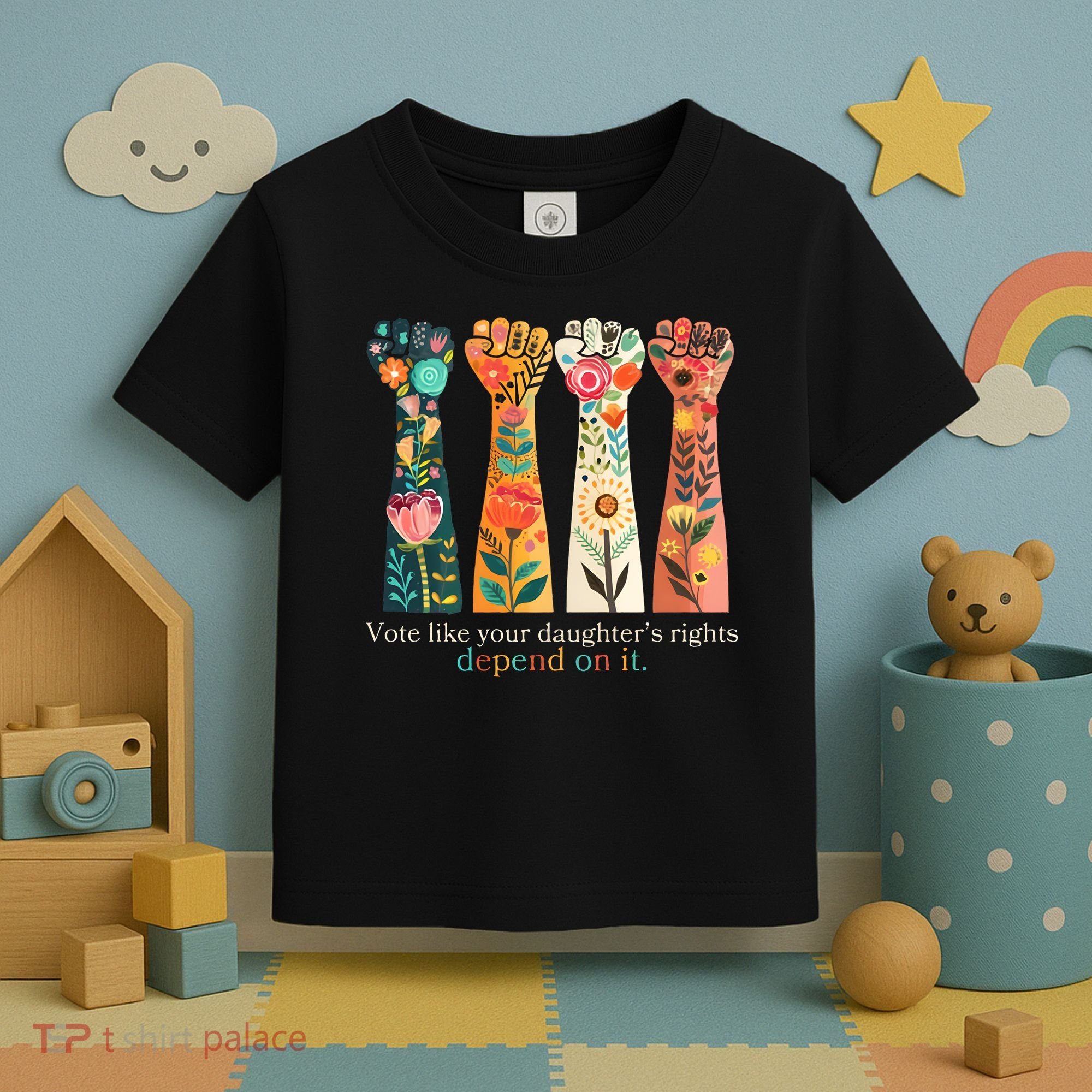 Voting Rights Vote Like Your DaughterS Rights Depend On It Toddler T-Shirt