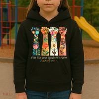 Voting Rights Vote Like Your DaughterS Rights Depend On It Kids Hoodie thumb 3