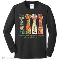 Voting Rights Vote Like Your DaughterS Rights Depend On It Kids Long Sleeve Shirt thumb 0