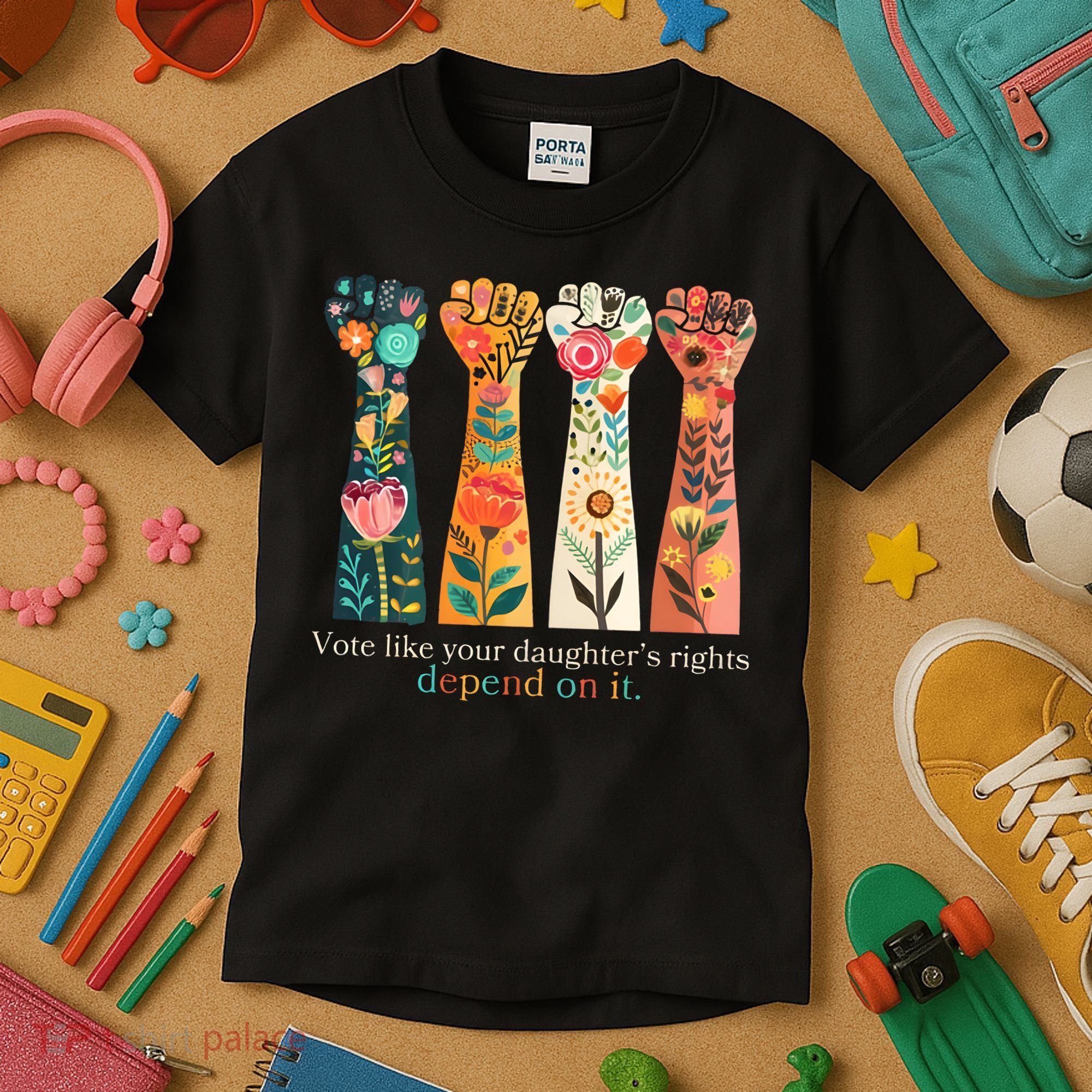 Voting Rights Vote Like Your DaughterS Rights Depend On It Kids T-Shirt