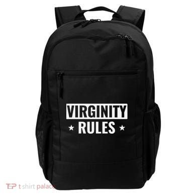 Virginity Rules Virgin Backpack